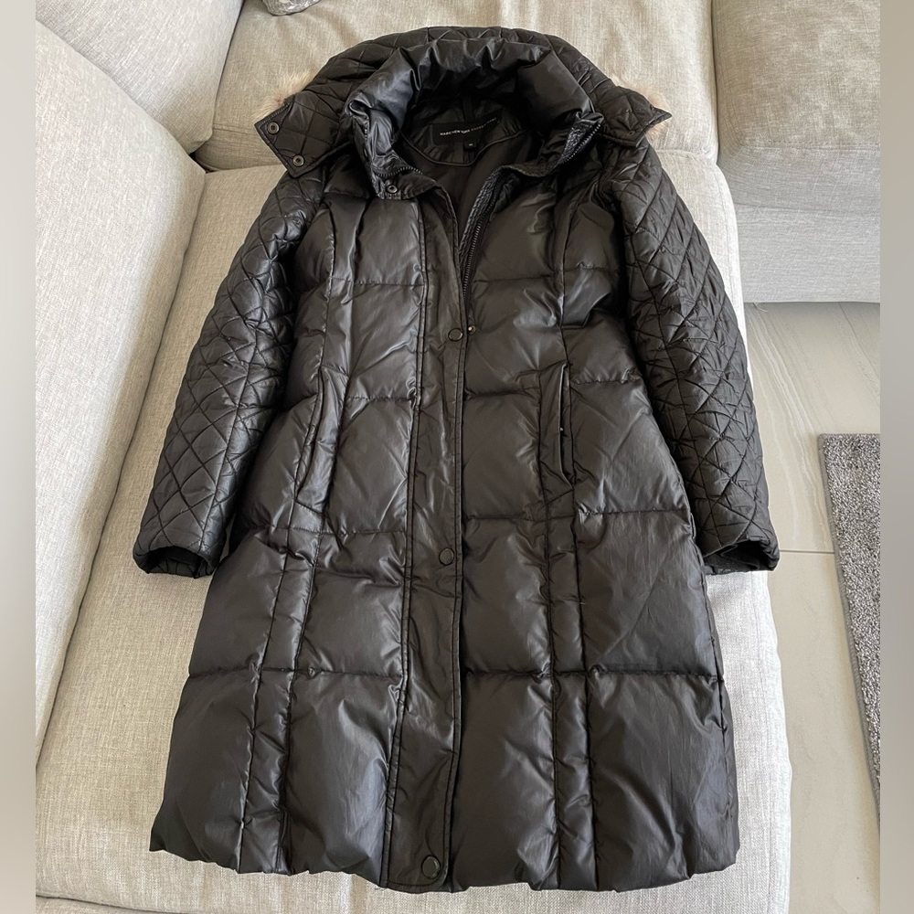 Marc New York Black Puffer Winter Coat